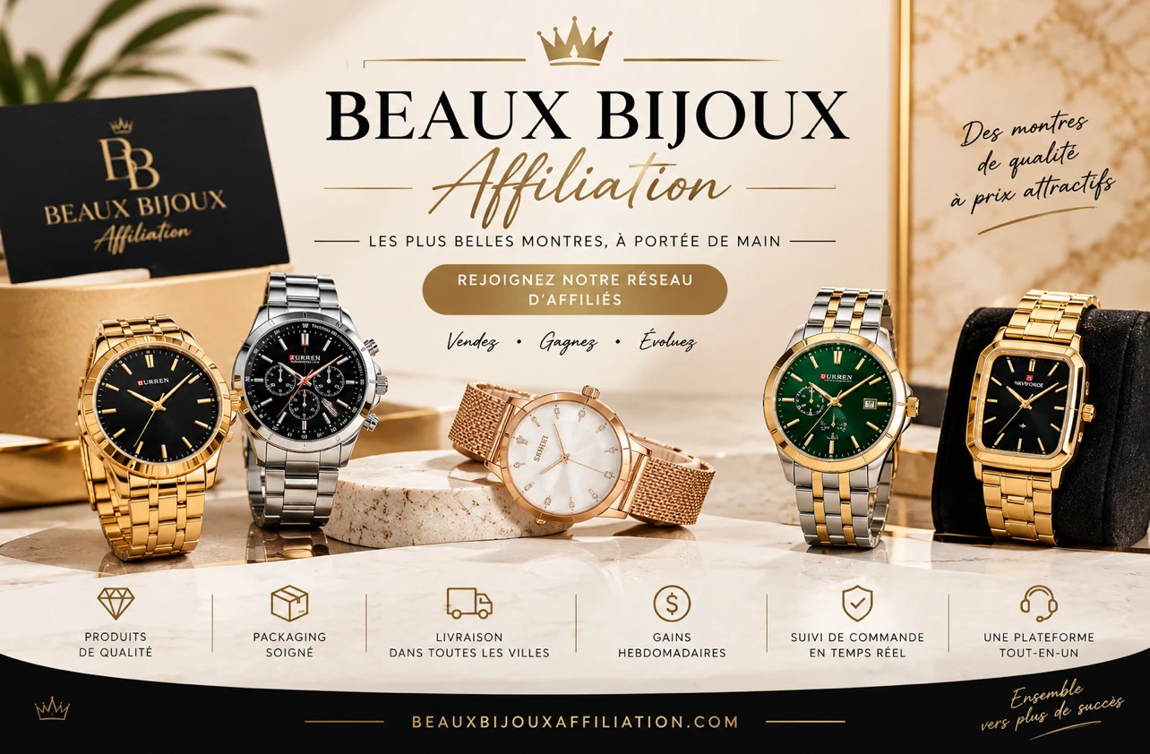 Beaux bijoux affiliation